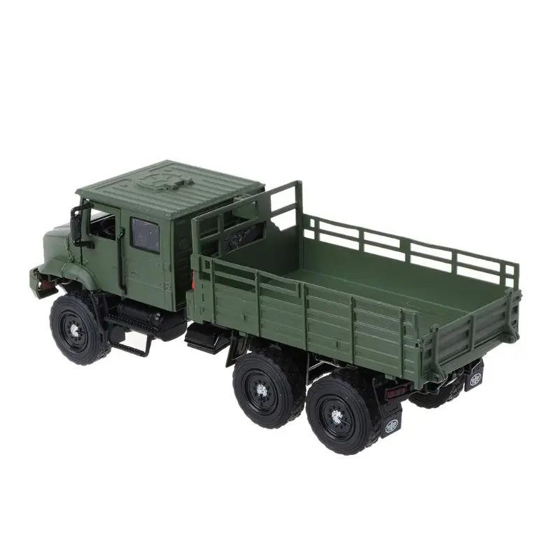 

1:36 MV3 Alloy Military Truck Diecast Toy Model Cars Sound Pull Back Music Model Collection for Children Gift F42E