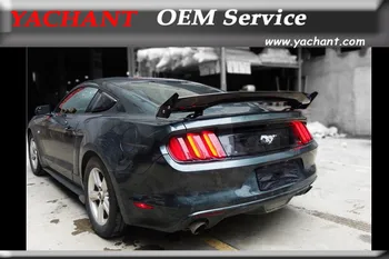 

Car-Styling Auto Accessories FRP Fiber Glass Rear Trunk Spoiler Fit For 2014-2016 Mustang AP Style GT Wing