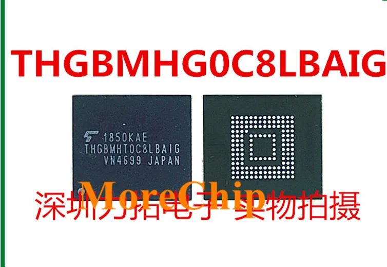 THGBMHT0C8LBAIG 5.1 Version eMMC EMCP BGA153 Chip NAND Flash Memory IC 128G Soldered Ball 100元 1个_副本