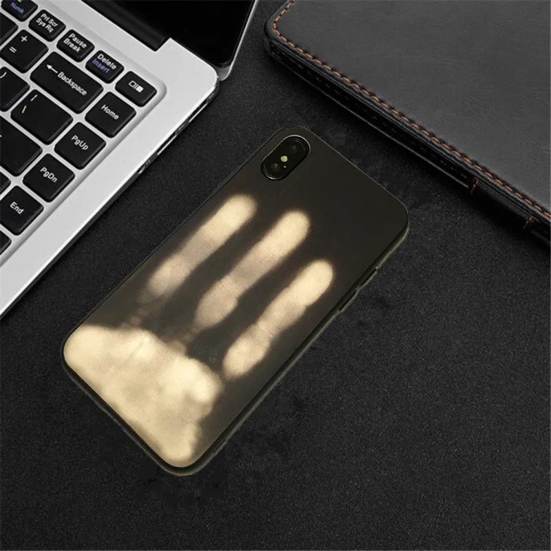Термочувствительный чехол для iphone 6s, 7, 8, 11, XR, X, крышка, изменение температуры, цвет, для iphone 11, чехол, funda, Coque, iphone 11