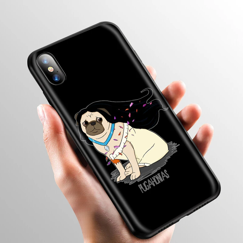 Силиконовый мягкий чехол YIMAOC Покахонтас для iPhone 12 Mini 11 Pro XS Max XR X 8 7 6 6S Plus 5 5S