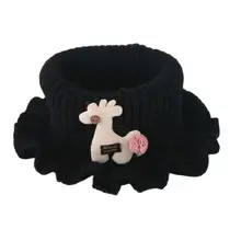 Детский шерстяной вязаный шарф; ветронепроницаемые детские нагрудники; зимние теплые шарфы