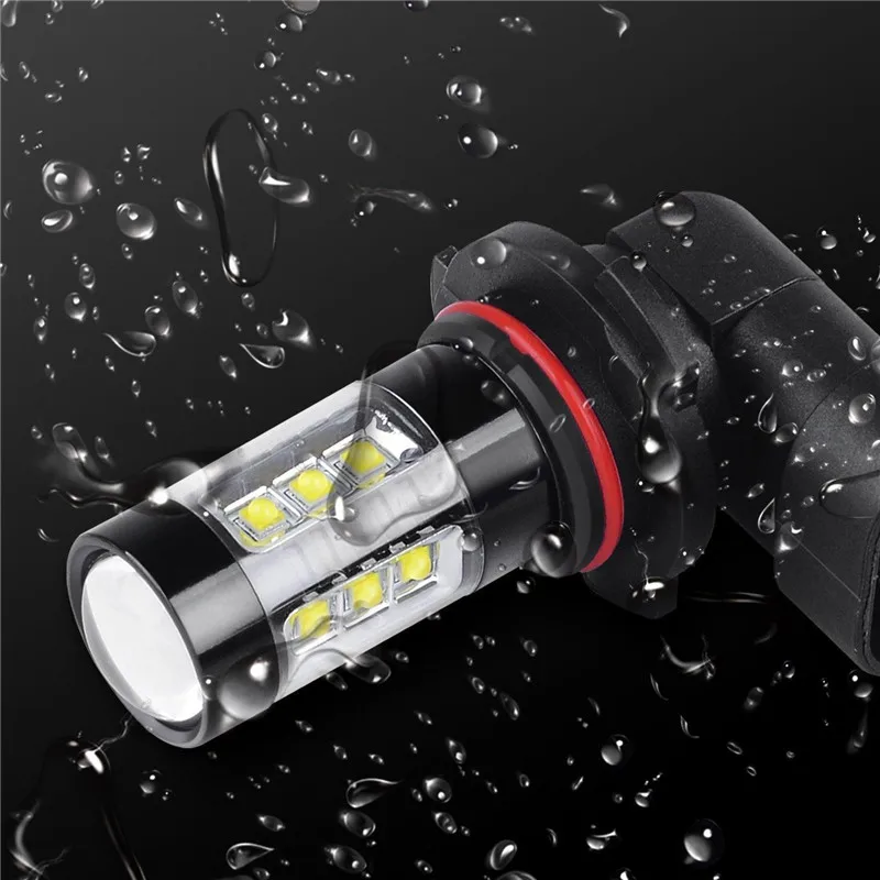 12V 24V 80W Led DRL H8 H9 H11 9006 9006 H4 H7 1156 Автомобильный светодиодный светильник се дневные ходовые светильник H4 H7 противотуманные лампы