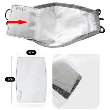 

PM 2.5 Anti haze Practical Cotton Face Mask With Breathing Valve Dustproof Mouth Mask Activated Carbon Filter Respirator Mask