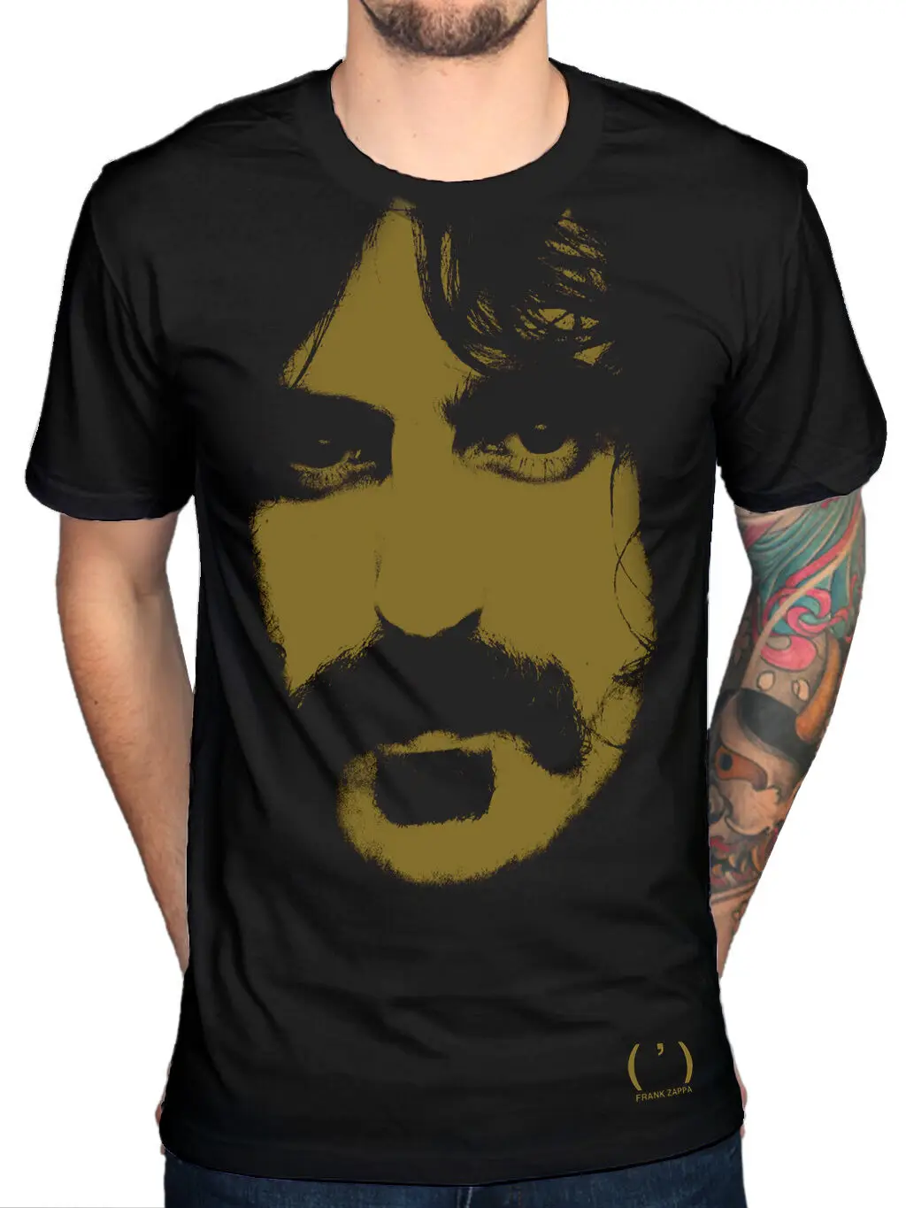 T-Shirt Ufficiale Frank Zappa Patrirophe Album Cover Jazz Rock Hot Rats Fan Merch Cool O-Neck Top