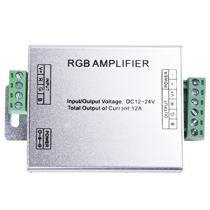 

DC 12V LED Amplifier RGB LED Strips Light Signal Amplifier