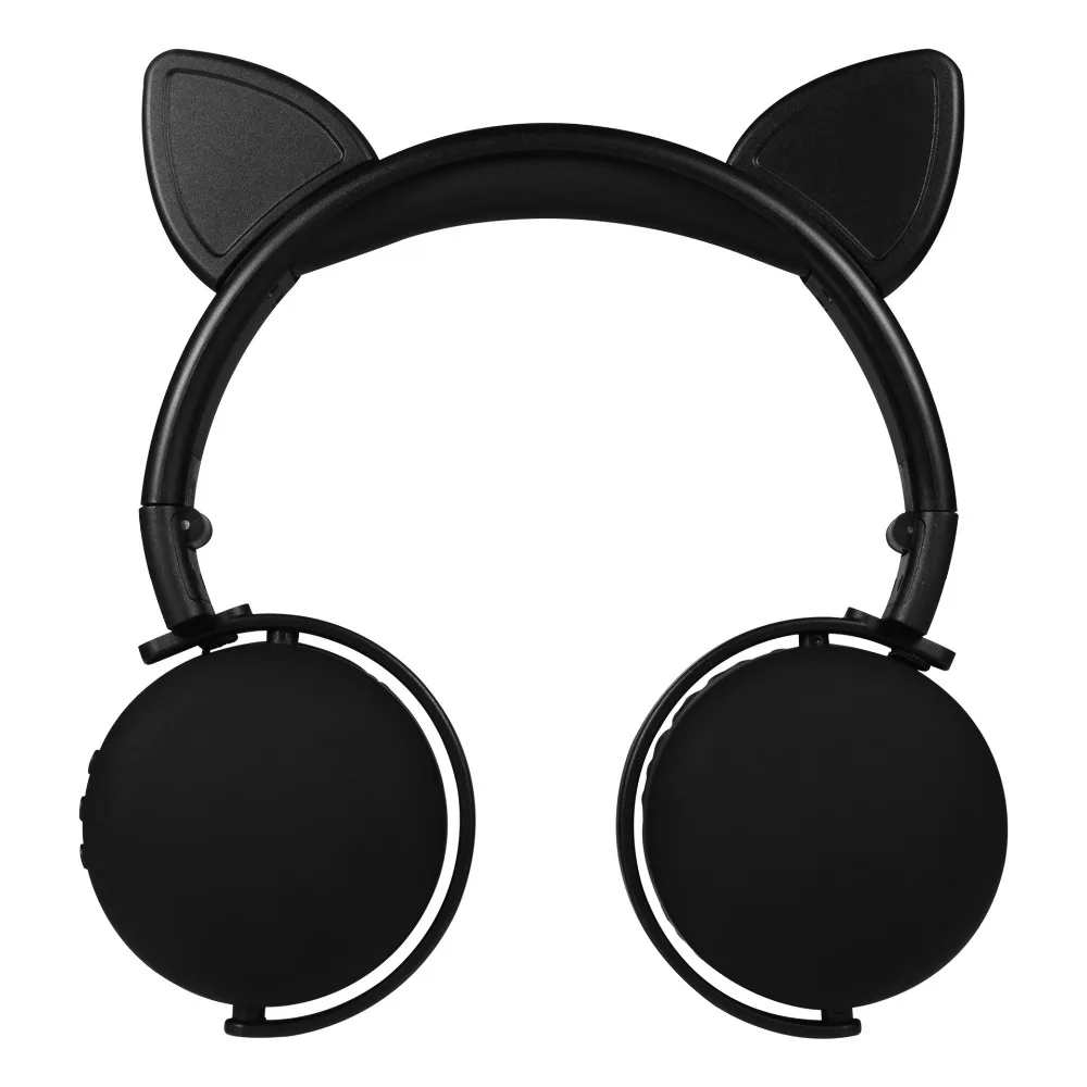 Cute Cat Ears Wireless Bluetooth Headset for Girl Kids Headphone with Mic PC Mobile Phone Music Gamer MP3 Cartoon Earphone Gato (14)