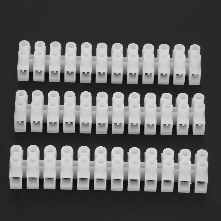 3 шт. белая винтовая Клеммная колодка | Обустройство дома