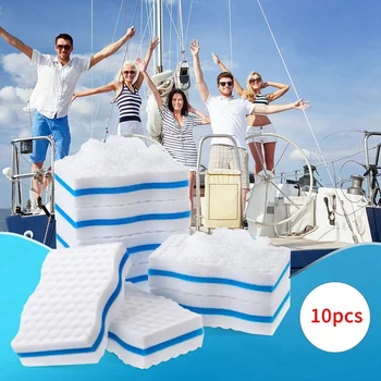 

10 Pack Boat Scuff Erasers Extra Thick Durable Boat Sponge for Cleaning Streak Deck Marks ic Boating Accessories