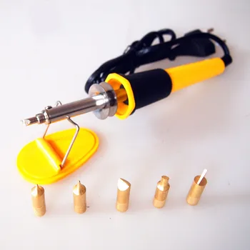 

220V European Standard Wood Board Painting Leather Repair Tool Branding Pen Branding Lettering 40W Carving Soldering Iron