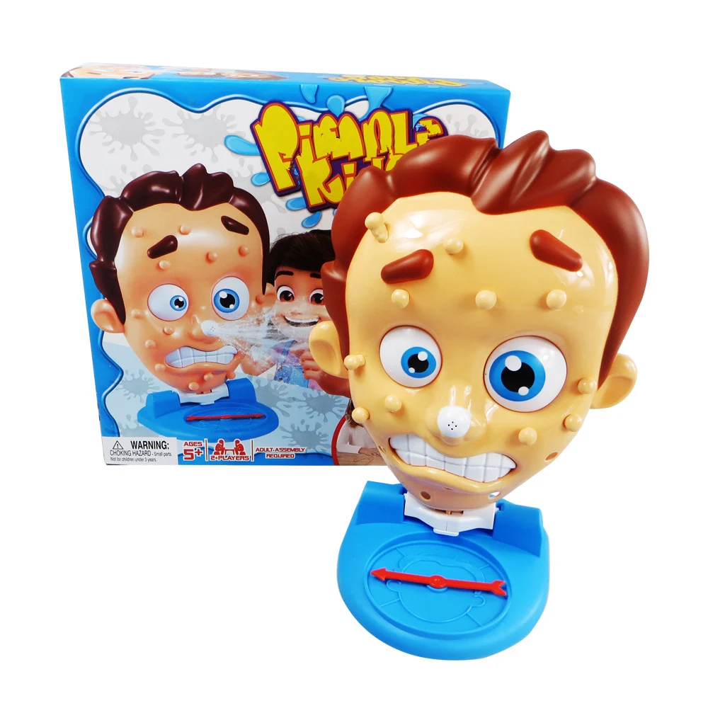 

Complex and interesting desktop face minister pox will spray water and fun game prank parent-child interaction big battle toys