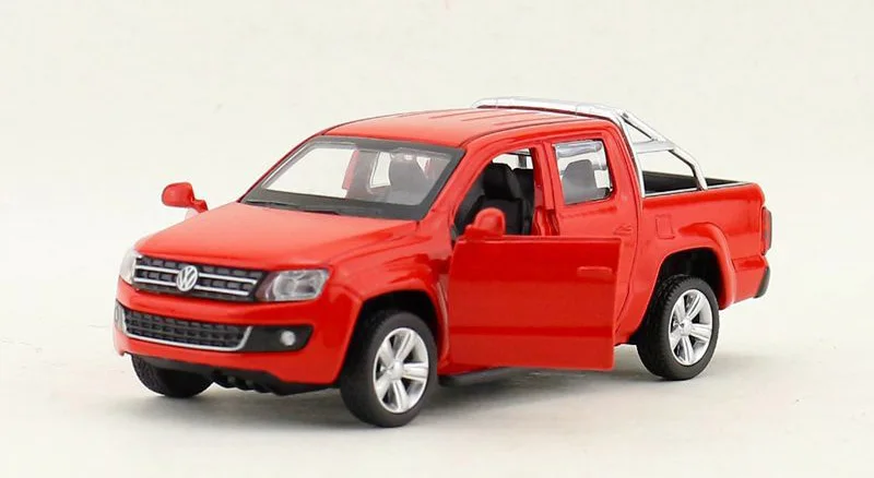 Высокое моделирование 1/43 оттяните назад Amarok пикап Автомобили сплав литой модели коллекционные игрушки автомобиль