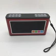 Мини портативное цифровое радио, bluetooth-динамик, u-диск, воспроизведение карт TF, поддержка гарнитуры