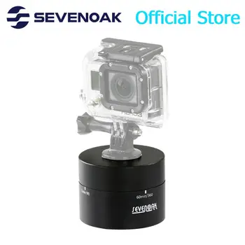 

Sevenoak SK-EBH60 Panoramic Camera 360 degree Panning Rotating Drift Time Lapse Head Stabilizer For Gopro Phone Hero 3+ 4
