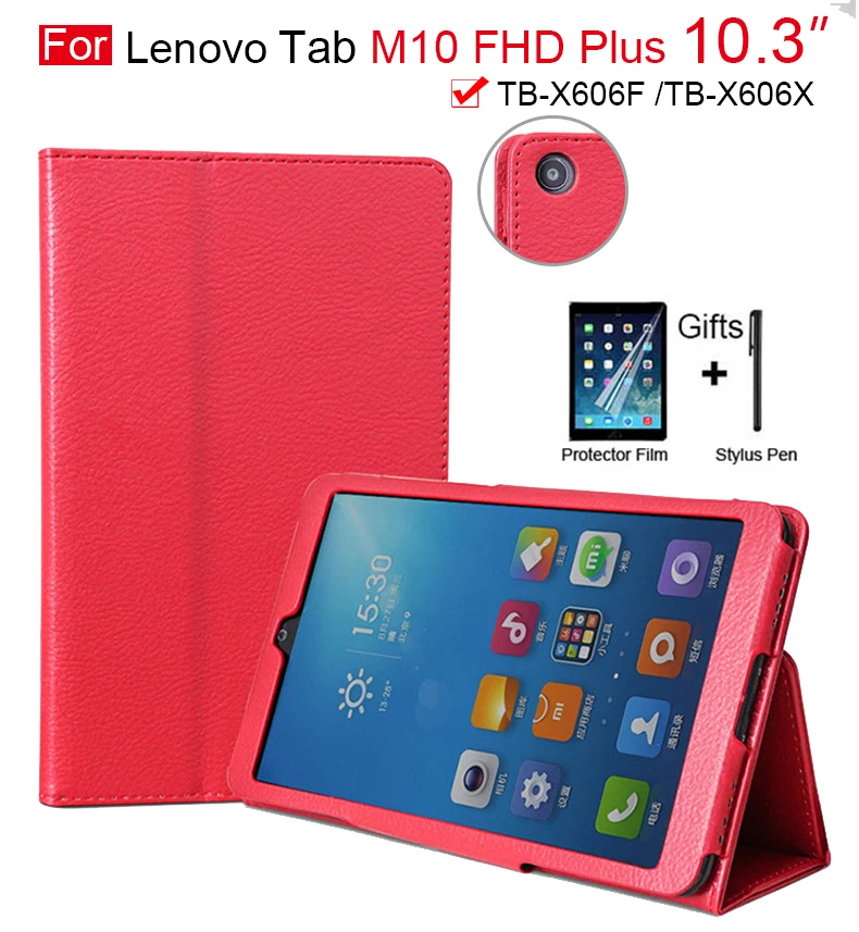 2020 Новый чехол для Lenovo Tab M10 Plus X606 10 3 ''TB X606F TB X606X FHD Caqa Coque Pen|Сумки и чехлы