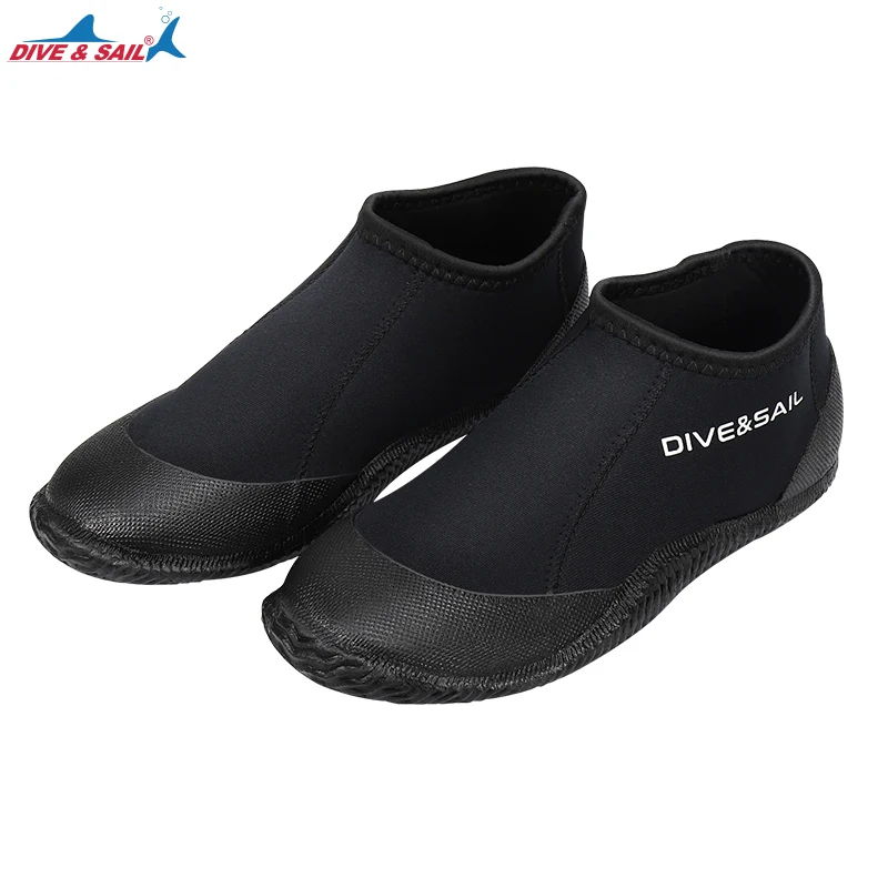 Neoprene Wetsuit Scuba Diving Shoes for Men and Women, Fin Booties, Quick-Dry, Anti-Slip, Water Sports, 3mm