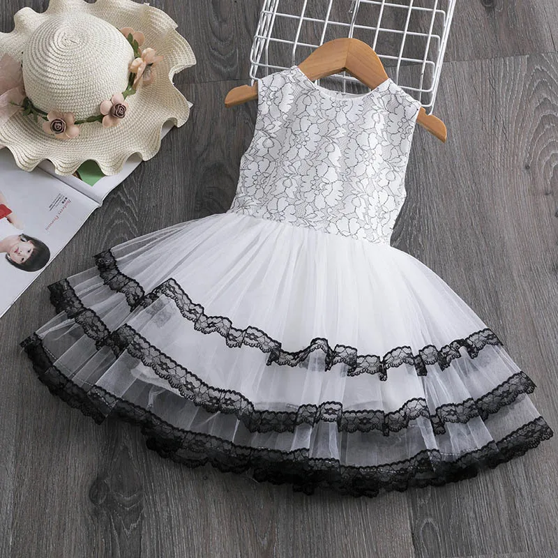 AX1349 White Элегантная одежда для маленьких девочек; Новые Детские платья для девочек; Рождественская одежда; платье принцессы; новогодние вечерние костюмы для костюмированной вечеринки - Цвет: AX1349 White