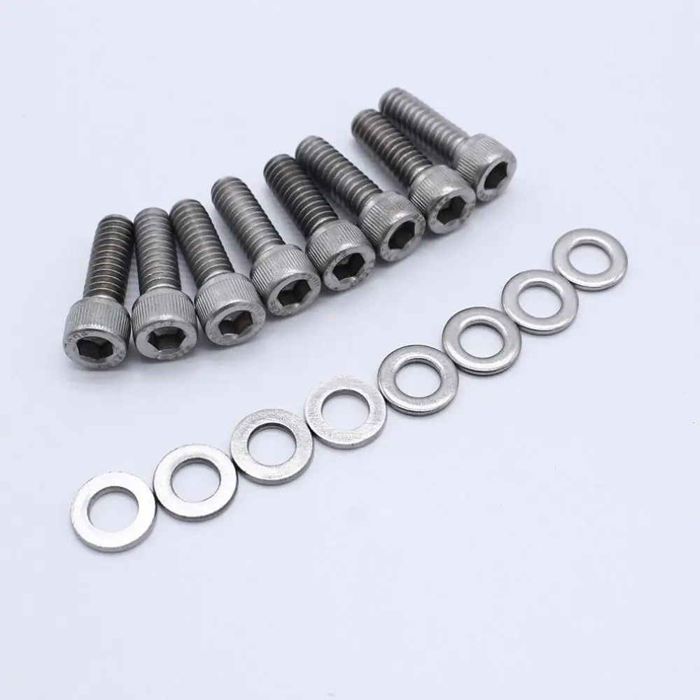 Прямая поставка легкий Sbc крышка клапана Болт Комплект из нержавеющей стали
