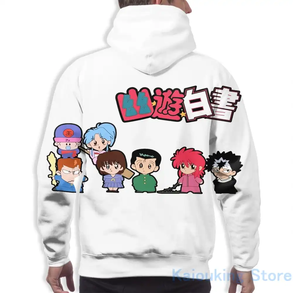 Yu yu hakusho hoodies Clearance