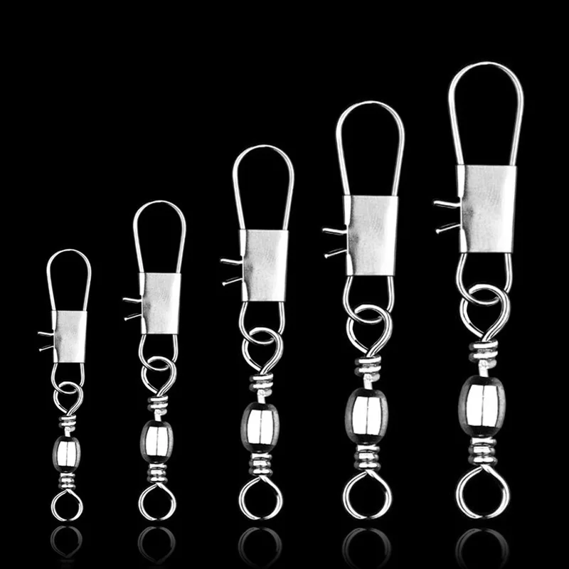 

Type B Connector Bottle Shape Swivel + B Type Brooch 8 Subring Angling Supplies Fishing Gear in Bulk Wholesale