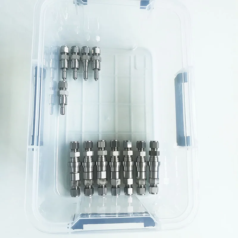 Фитинги для труб, 316 SS размеры qc8-s-810 qc6-s-600 qc44-s-400 по контролю качества deries, стеблей, внутренняя трубка нить, комбинации с Swagelok