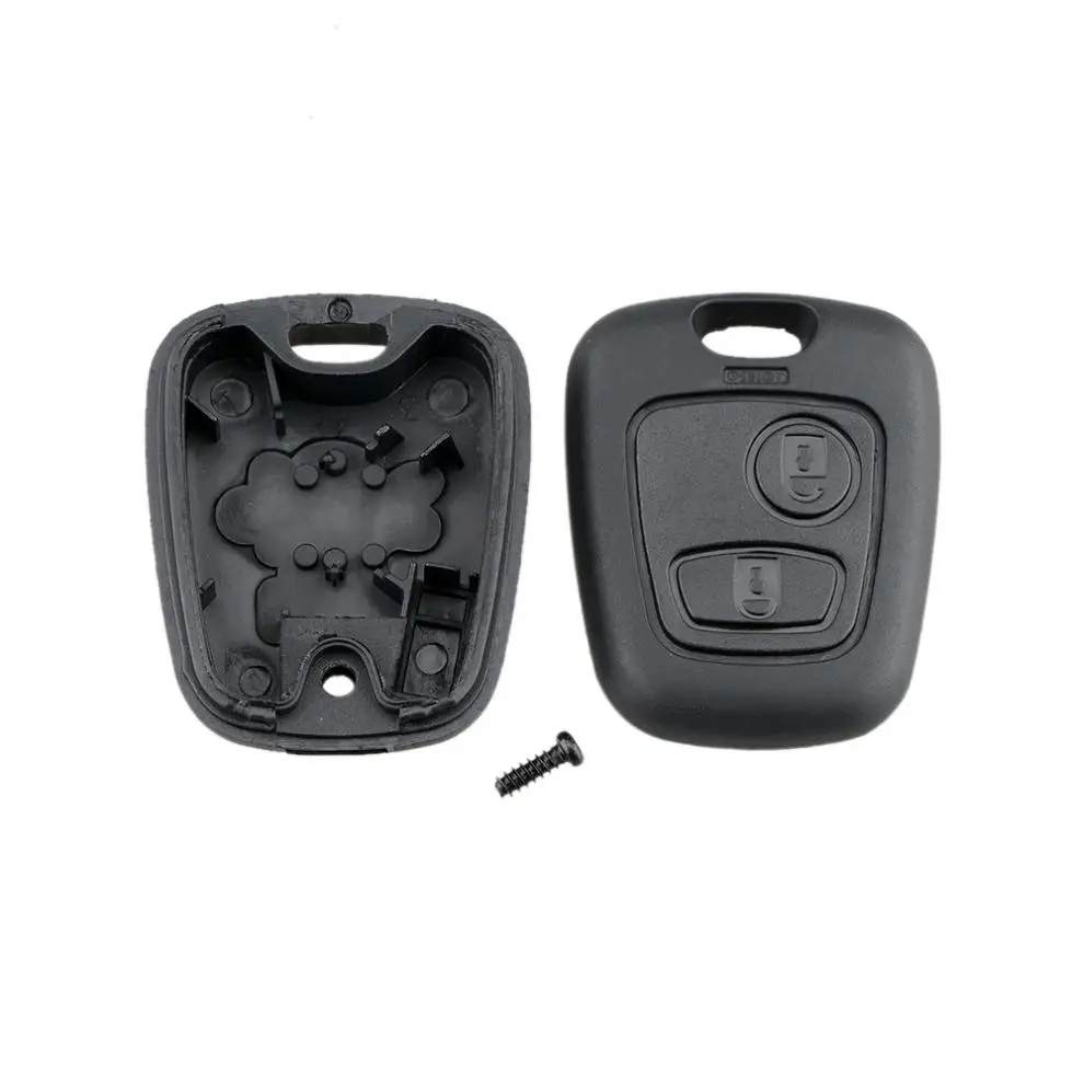 2-Button Remote Car Key Shell with 307 Blade