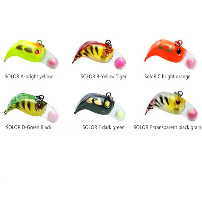 Новые рыболовные приманки Mini VIB Minnow 2,5 см3г искусственные маленькие жесткие приманки, острые рыболовные приманки, Воблер для ловли рыбы