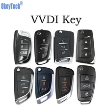 OkeyTech VVDI Key 3 Button Smart Car Key Card Handheld Universal Remote Wireless/Wire for VVDI MINI Key Tool Key Programmer xhorse vvdi mb nec elv adaptor for vvdi mb bga tool to renew