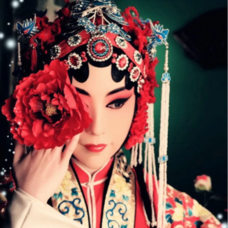 

Nayachic 5d Diy Diamond Painting Chinese Girl Diamond Embroidery China Style Opera Character Diamond Mosaic Cross Stitch Ny158
