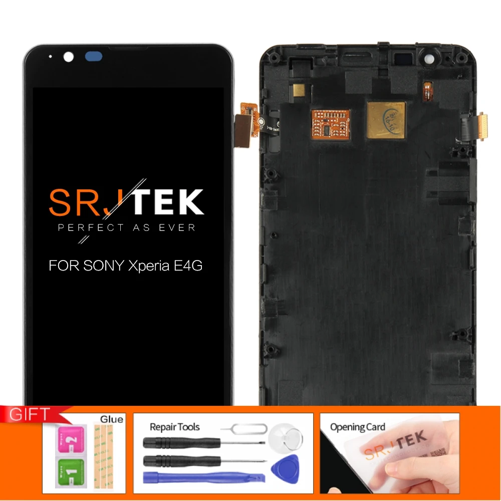 Дешево Без битых пикселей 4,7 E2003 E2033 дисплей для SONY Xperia E4G ЖК дисплей кодирующий преобразователь сенсорного экрана в сборе Замена