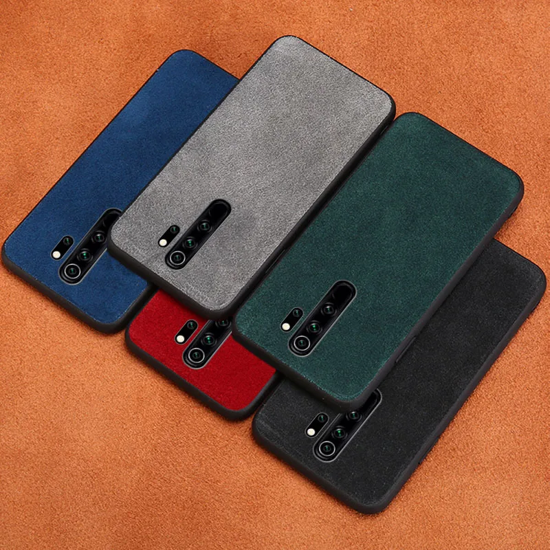 Настоящая ворсистая коровья кожа сотовый Чехол для телефона для Xio mi Red mi Note 8 Pro 7 Note 8 Т-образной крышкой для Xiaomi mi A3 A2 8 9 Lite 9T Примечание 10 Pro