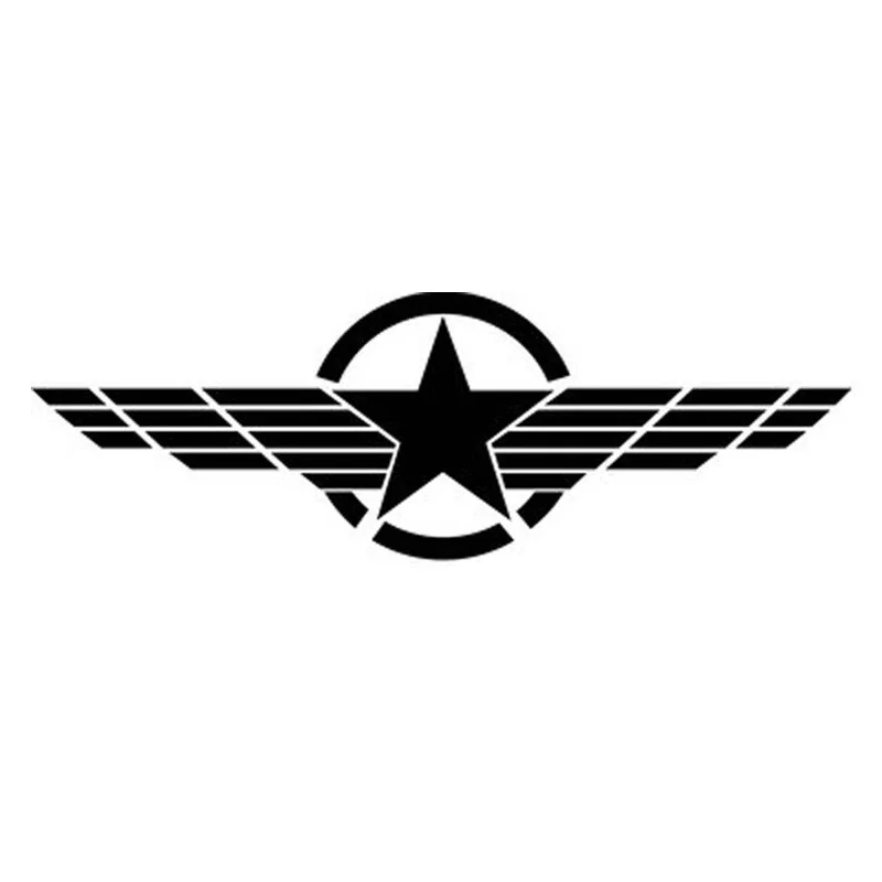 

Funny Creative Pentagram WWII Front Hood Decorative Car Sticker Affixed Military Standard Vinyl Decals for Bumper Laptop Wall