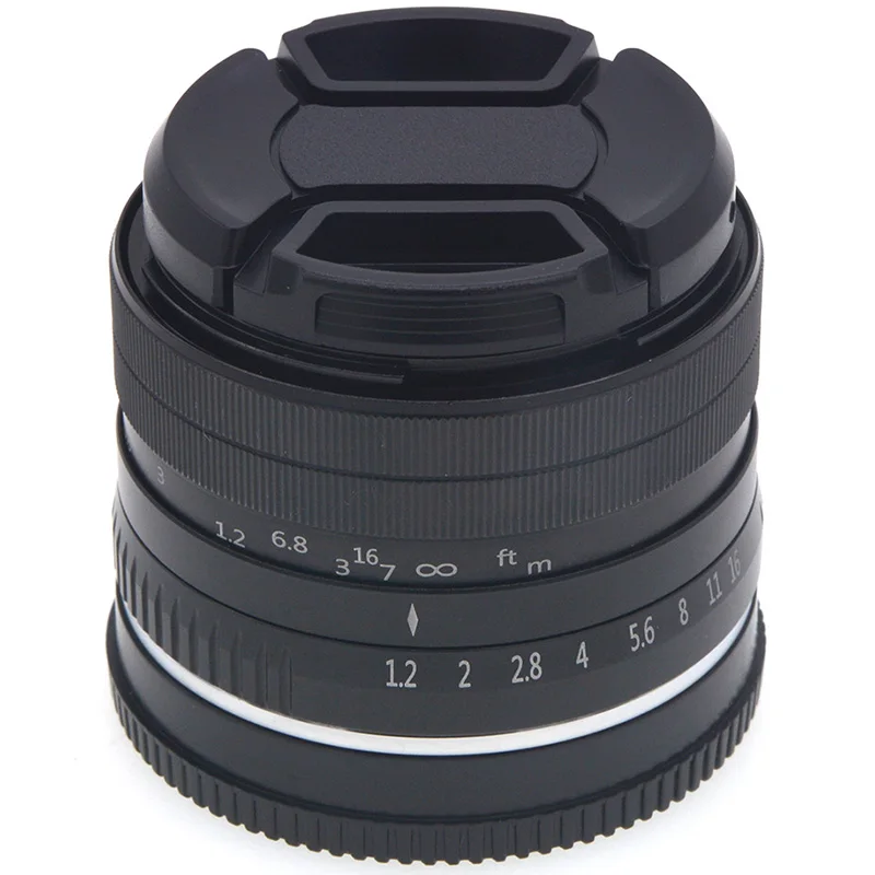 35 мм F1.2 Большая диафрагма Prime APS-C объектив камеры для sony E-Mount цифровая камера s NEX 3 NEX 3N NEX 5 NEX 5T NEX 5R NEX 6 7 A5000