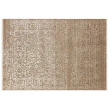 

Apex Classy 3 'x 5' Wool Brown Runner Rug