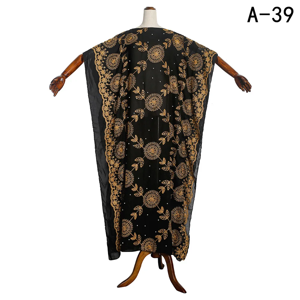 New Africa Women Dresses Abaya Long Dashiki Tassels Stones Design Black Loose Size Muslim Rode for Lady | Тематическая одежда и