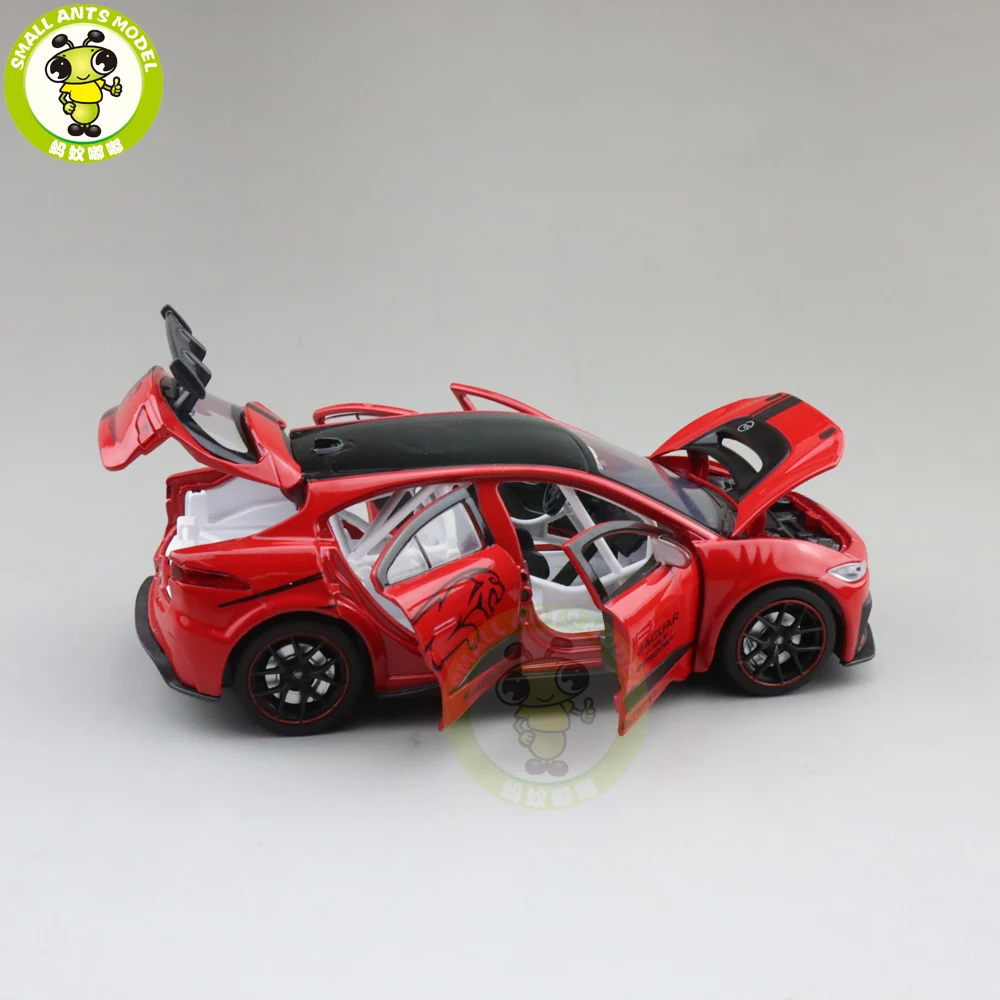 1/32 I-PACE eTROPHY JACKIEKIM литая под давлением Модель автомобиля игрушки для детей Подарки звуковое освещение