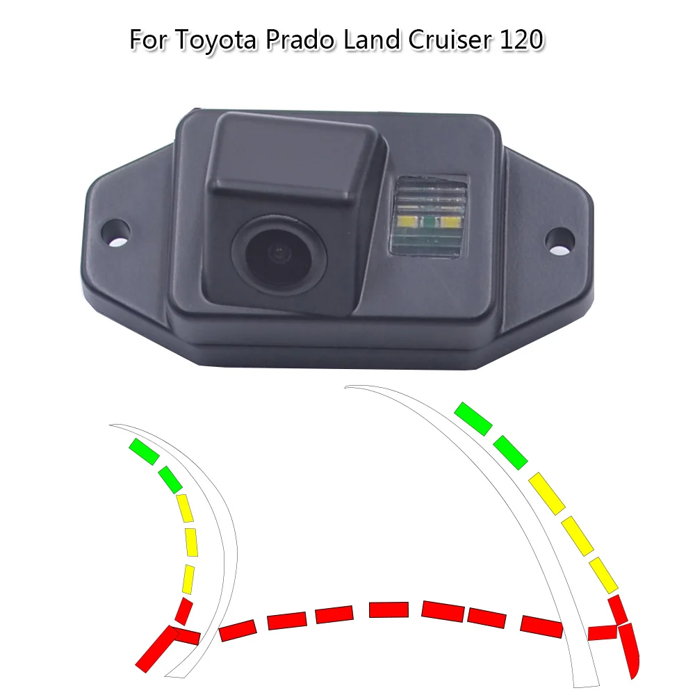 

Night Vision dynamic trajectory car reversing camera for Toyota Land Cruiser 120 Series Toyota Prado 2700 400 2002-2009