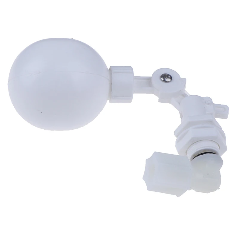 New Hot Plastic Float Ball Valve Shut Off Automatic Feed Fill Fish Tank Aquarium Water Wholesale