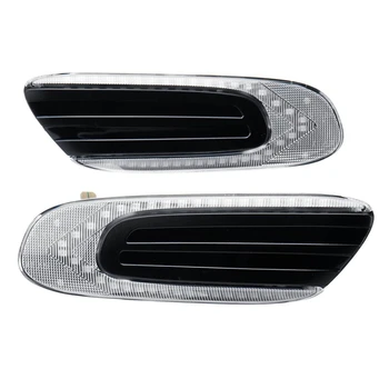 

2 x led Dynamic Led Side Repeater Indicator Light Flowing Side Marker Signal Lamp Light for Bmw Mini Cooper F55 F56 F57 No Flowi