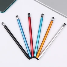 1 шт Универсальный Круглый двойной наконечник емкостный стилус сенсорный экран ручка для рисования для телефона iPad смартфон планшет ПК компьютер стилус