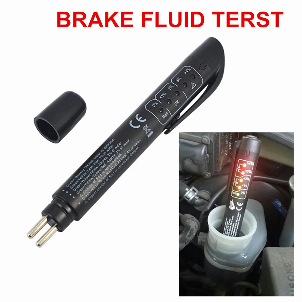 New Best Brake Fluid Tester LED Car Vehicle Auto Automotive Testing