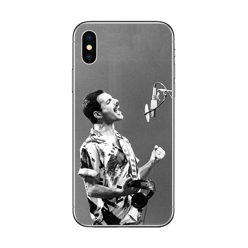 Чехол ciciber Freddie Mercury для iPhone 11 Pro Max чехол телефона X XR XS 7 8 6 6S Plus 5 мягкий из