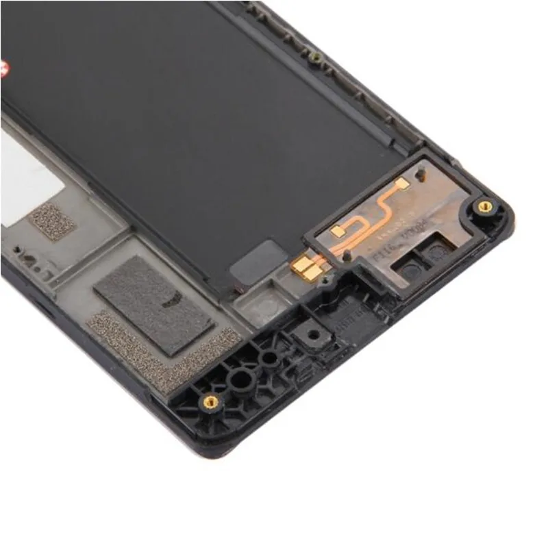 Для Nokia Lumia 735 ЖК-дисплей сенсорный экран дигитайзер стекло в сборе с рамкой для Nokia Lumia 735 ЖК-экран