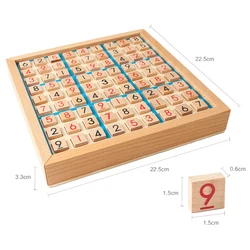 Montessori Wooden Educational Sudoku Logic Puzzle Toy (BZS00032)
