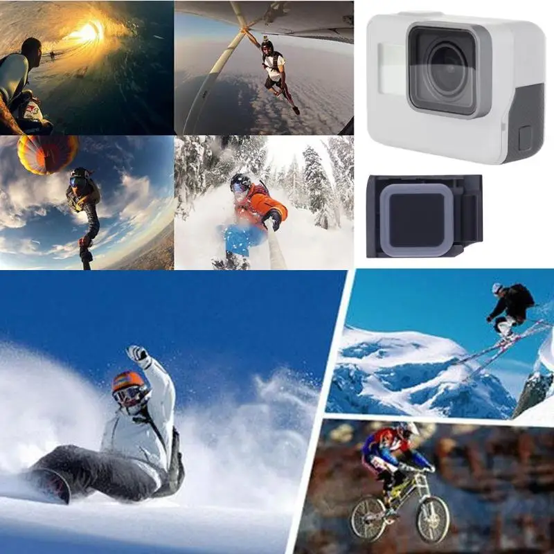 Боковая Защитная крышка Замена водонепроницаемый пылезащитный для GoPro HERO 5 подходит для различных поле оборудование для проведения мероприятий часть