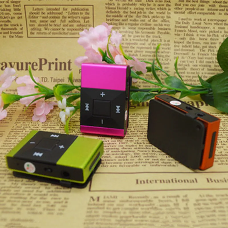 

Hot Sale Mini USB Clip Digital Mp3 Music Player Support 8GB SD TF Card Sports Mp3 Portable Mp3 Player Ideal Gifts