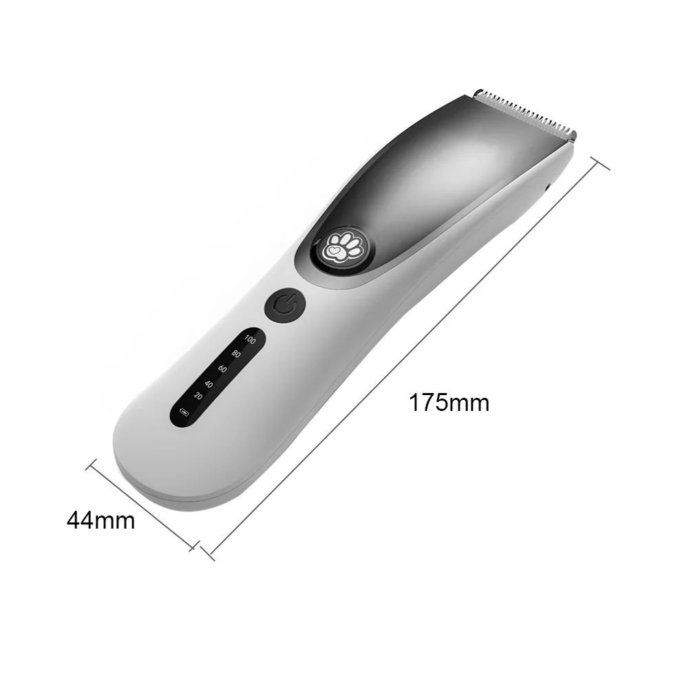Портативная машинка для стрижки собак, usb зарядка, инструменты для укладки, светодиодный дисплей, ручная машинка для стрижки волос, для домашних животных, кошек, регулировка скорости бритья