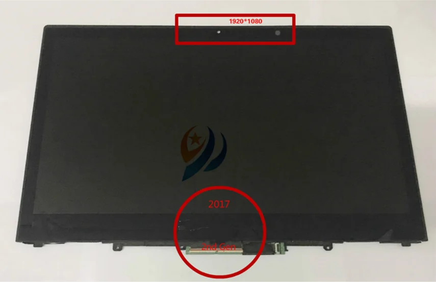 14," Full-HD сенсорный ЖК-экран дигитайзер сборка ободок для lenovo ThinkPad X1 Yoga 2nd GEN B140HAN03.6 30pin