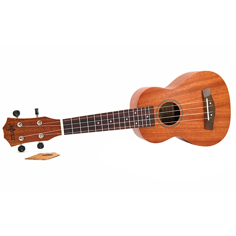 21 Inch Ukulele Soprano Sapele 15 Frets Mini Hawaii Full Kits Ukulele Guitar for Beginner Kids