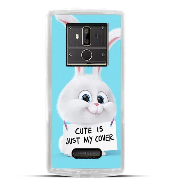 Блестящий силиконовый чехол для Oukitel K7 K7 Мощность смартфон ТПУ бампер чехол для задней крышки телефона Funda для телефона Housse Coque - Цвет: 2
